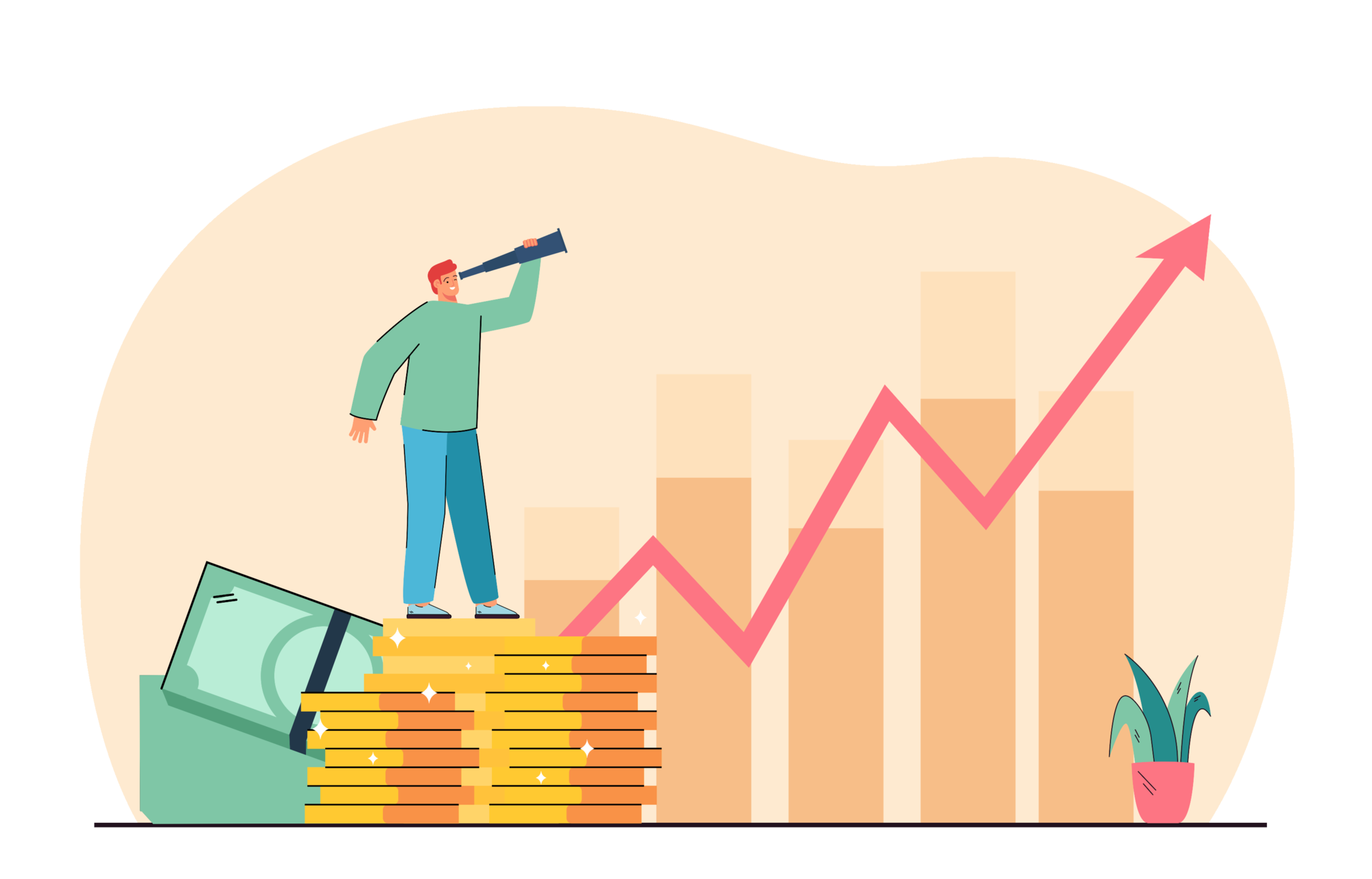 Investment illustration